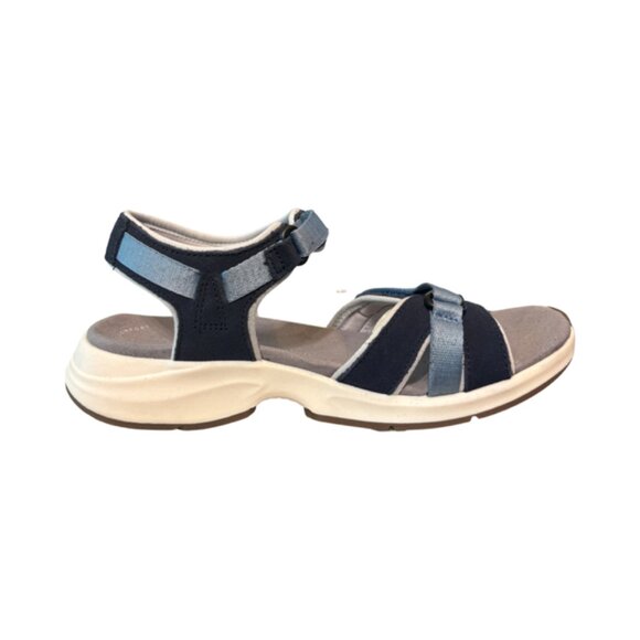 Clarks Shoes - Clarks Women’s Solan Drift Sandals Navy size 6
